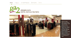 Desktop Screenshot of pecoraroabbigliamento.com